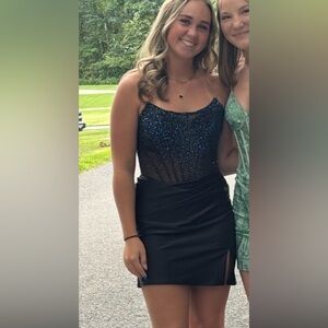 Chic Black Homecoming Dress